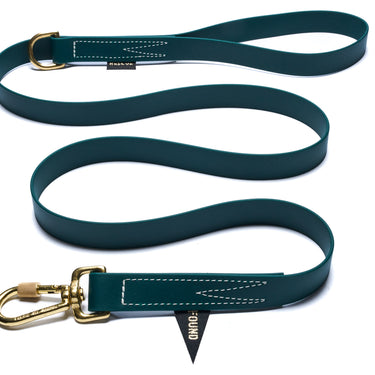 Water Resistant Standard 5ft Leash, Hunter Green | Found My Animal