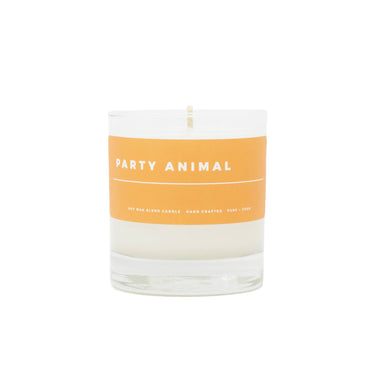 Party Animal: Sweet Orange + Lime, Soy Wax Blend Candle