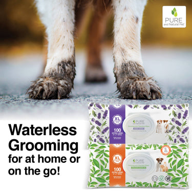 Grooming & Cleansing Wipes for Dogs & Cats - Scented