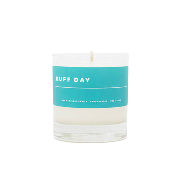 Ruff Day: Lavender + Cedarwood, Soy Wax Blend Candle