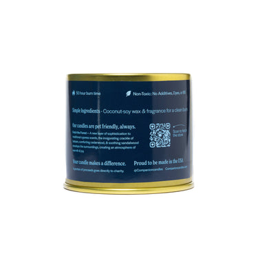 Balsam & Cypress Coconut-Soy Scented Candle (Pet-Safe)