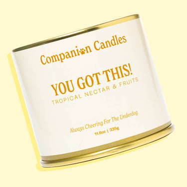 Citrus Coconut-Soy Scented Candle (Pet-Safe)