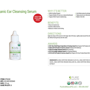 Ear Cleansing Serum for Dogs