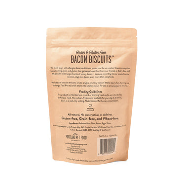 Grain and Gluten Free Bacon Dog Biscuits