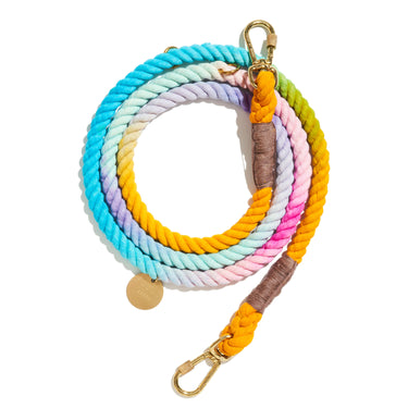 The Noelle Cotton Rope Dog Leash, Adjustable