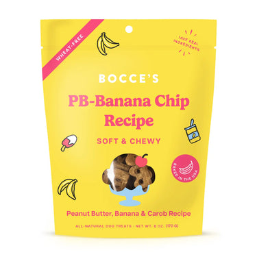 Pb-Banana Chip Soft & Chewy Treats