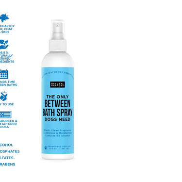 The Only Between Bath Spray Dogs Need - Amber & Sandalwood