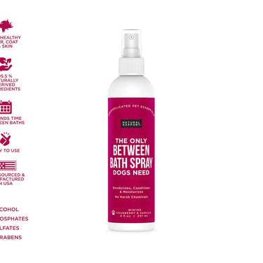 The Only Between Bath Spray Dogs Need - Cranberry & Vanilla