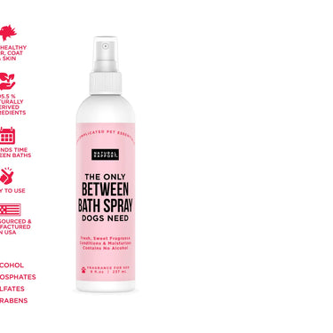 The Only Between Bath Spray Dogs Need - Floral & Coconut