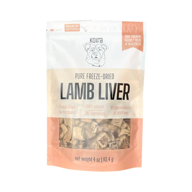 Freeze-dried Lamb Liver Dog Treats