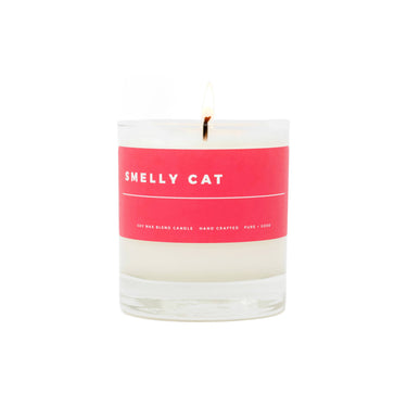 Smelly Cat: Litsea + Rosemary, Soy Wax Blend Candle