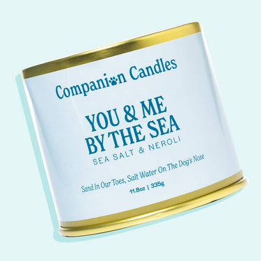 Sea Salt & Neroli Coconut-Soy Scented Candle (Pet-Safe)